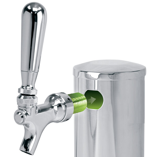 Faucet Short Beer Shank Assembly – 2-1/8
